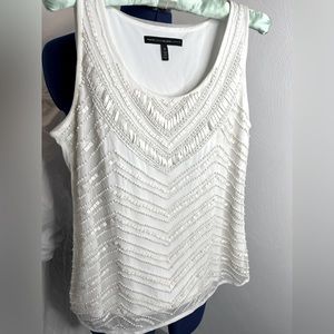 WHBM sequin front special occasion camisole